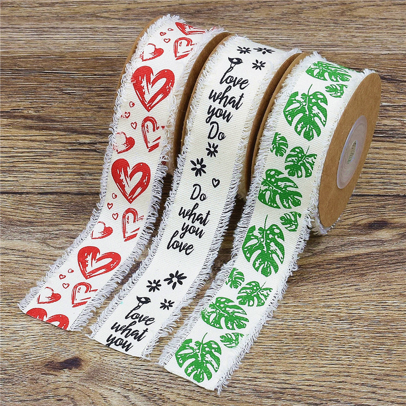 Nuevo cactus transfronterizo impresión de tortuga hoja de algodón cinta jardinería en maceta decoración doméstica DIY cuerda de madera de algodón