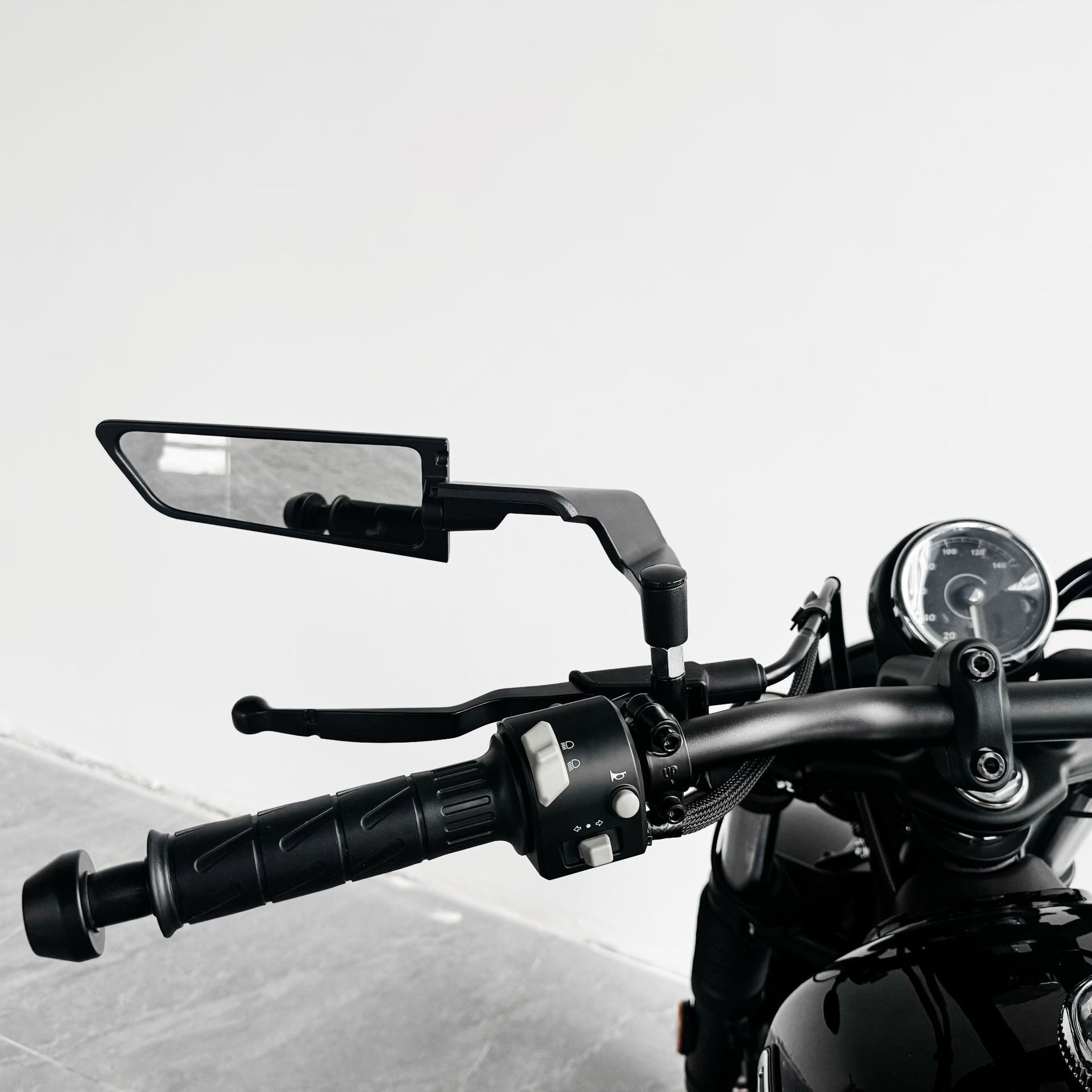 Motorcycle Modified Rearview Mirror Fixed Wing Rearview Mirror Mirror Holder