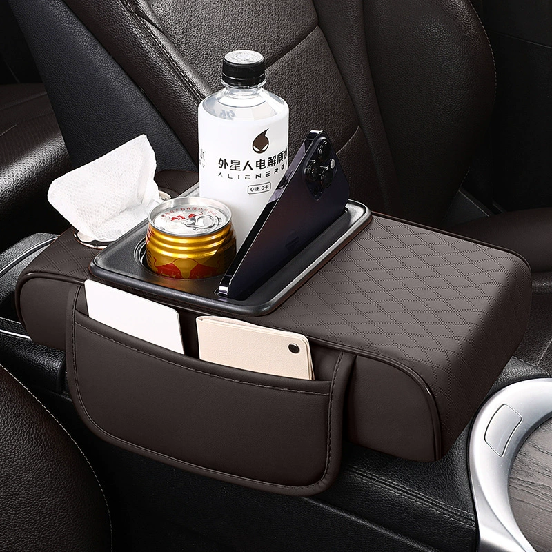 Автомобильные бумажные полотенца коробка подлокотник подлокотник подушка для повышения автомобиля Центральный передовой чехол для подлокотников пять цветов опционально temu той же модели оптом