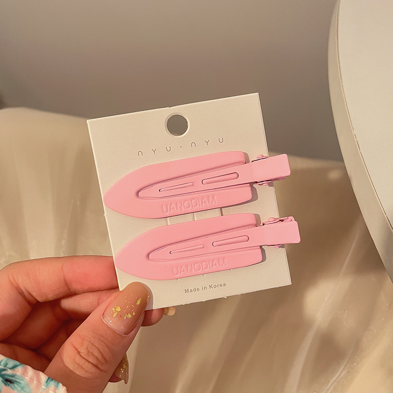 Horquilla rosa, horquilla para niñas y niños, clip de pico de pato para bebé, clip de flequillo lateral, clip lateral para niña linda, tocado