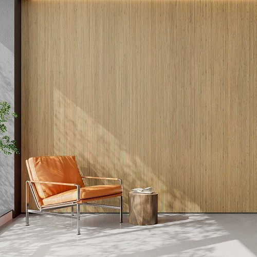 Решетка из цельного дерева Панель ТВ Фоновая стена Экологическая древесина Вогнуто-выпуклой формы Великая настенная панель Настенная панель Деревянная решетка Настенная декоративная панель