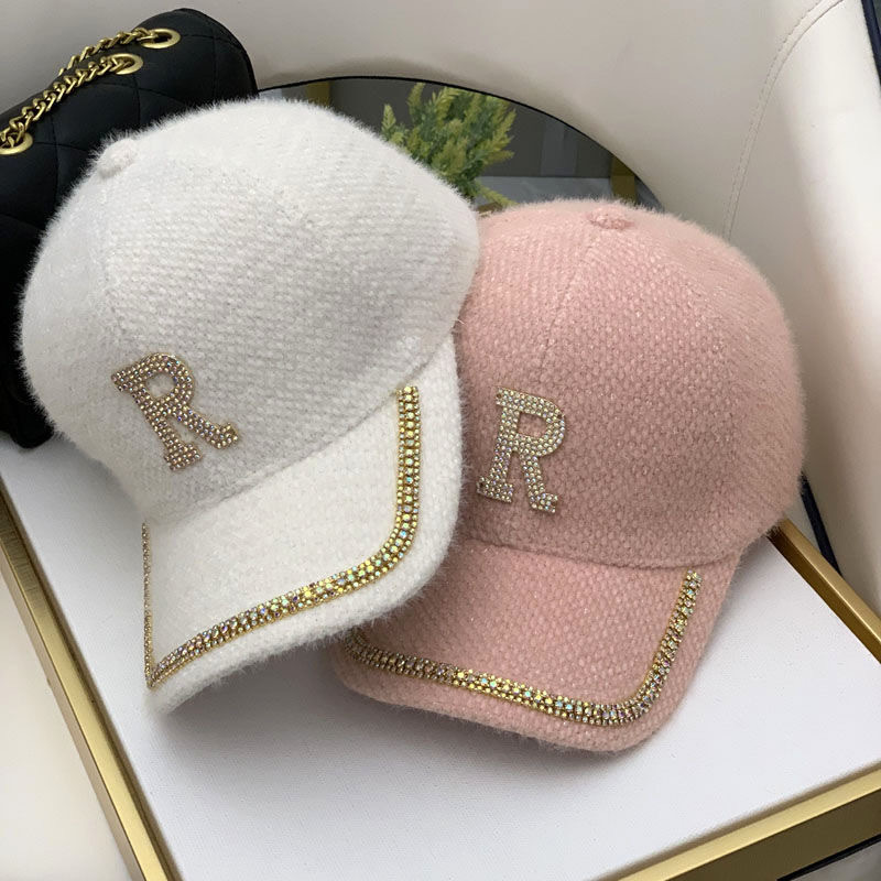 Ny plysch ankatunghatt för barn Höst- och vintertrend Bred brätte Förtjockad termisk mode R Mark mångsidig_voghion.com