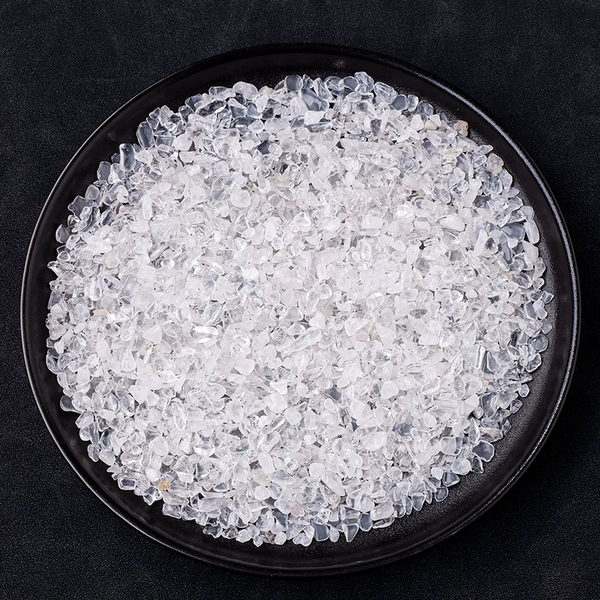 High quality glass white crystal
