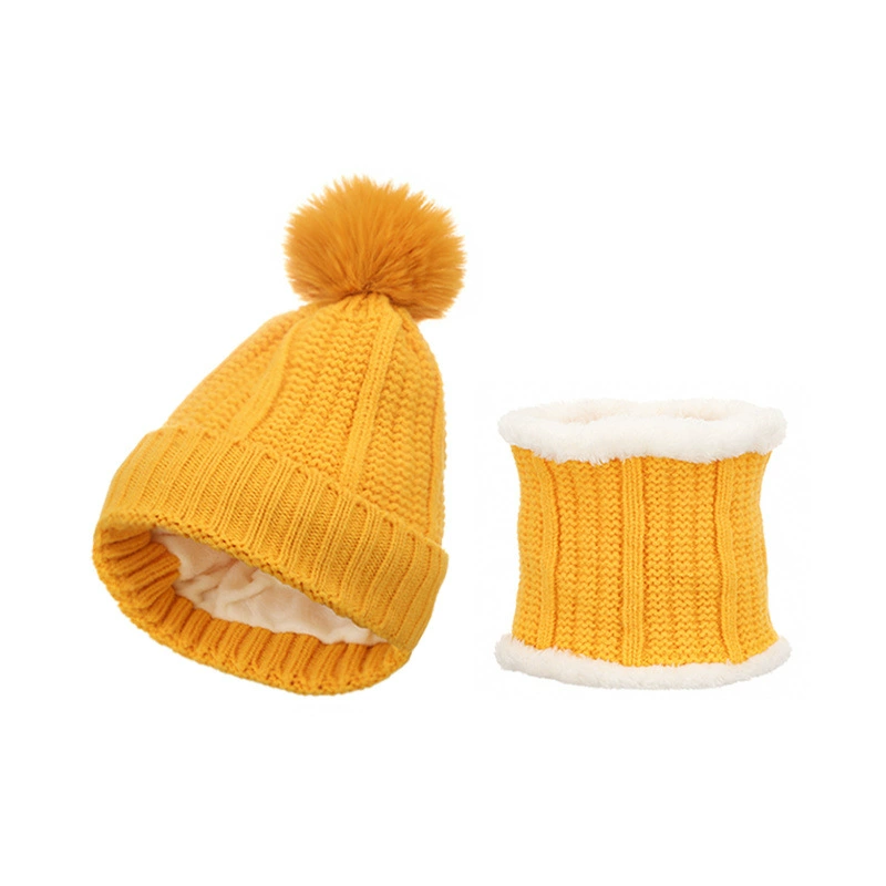 Детский зимний набор шапки и шарфа - уютный, цветной keeps-warm для малышей от TuTuYu