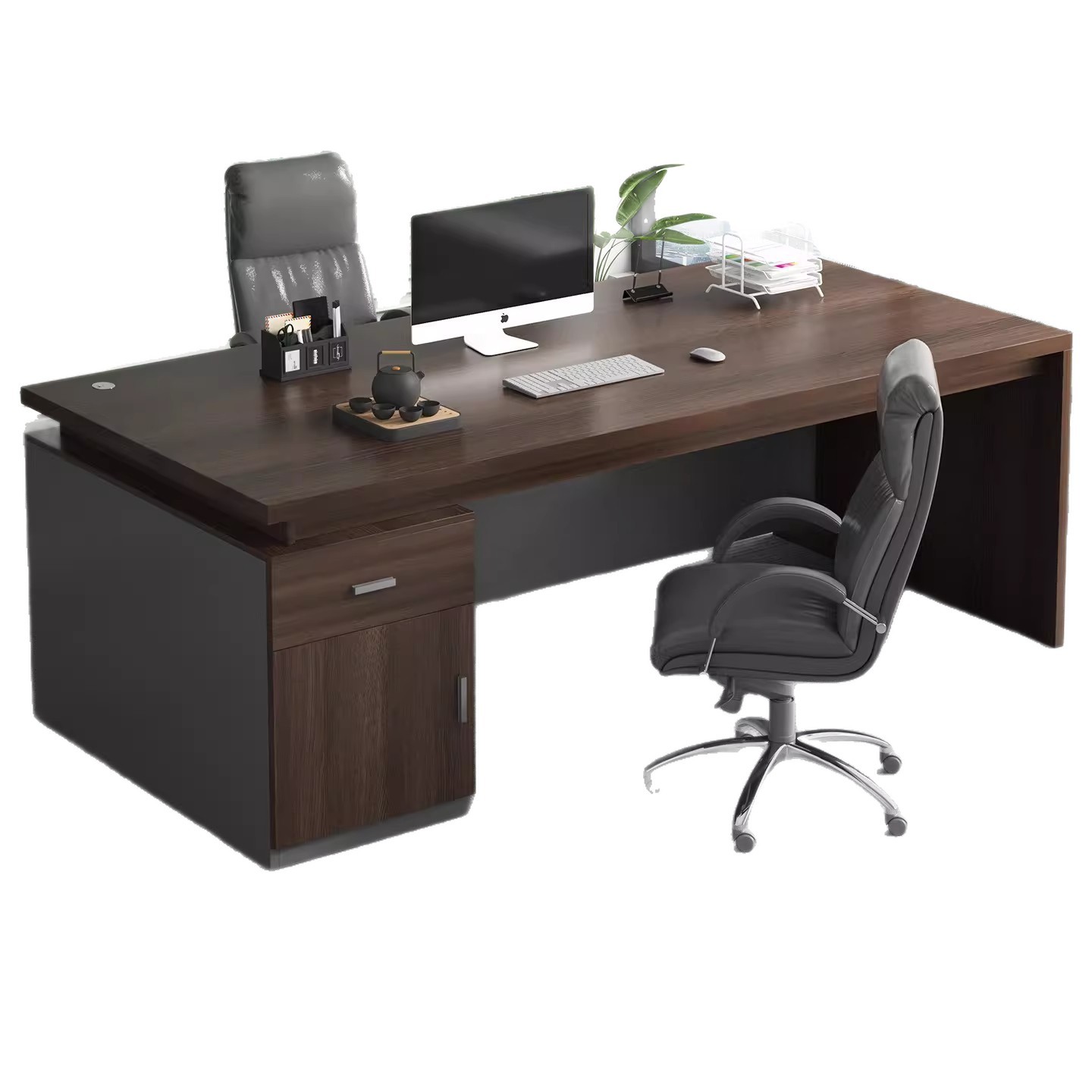 Mesa de oficina, mesa de jefe, mesa de personal, mesa de oficina, mesa de supervisor, mesa de computadora, cajón doméstico