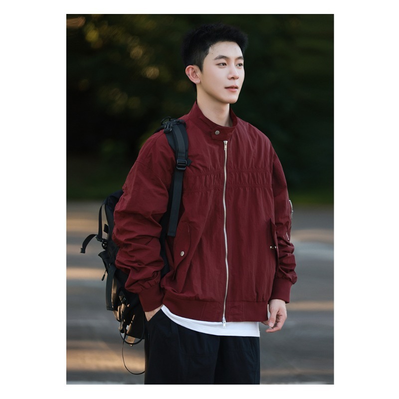 Japanese autumn brand retro jacket for men and women