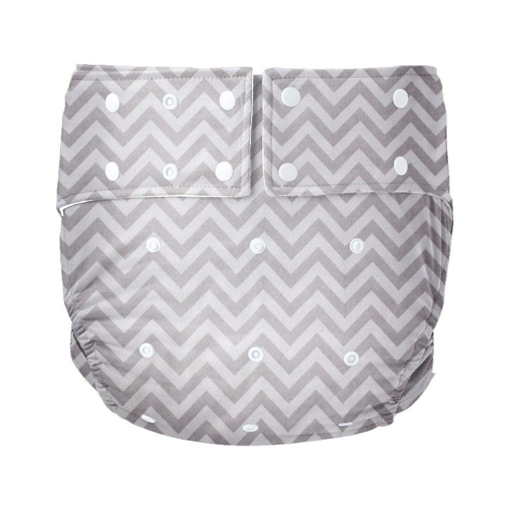 Pañales de tela para adultos a prueba de orina de comercio exterior, pantalones de pañales a prueba de fugas laterales, pañales para ancianos perdidos