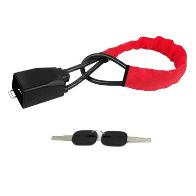 Steel Cable Lock, Portable Universal — Car lock