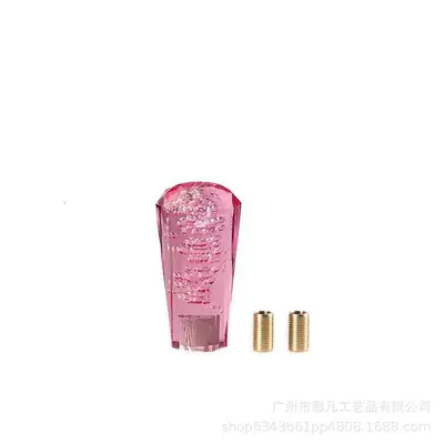 Cab and accessories acrylic lengthened LED color light - pink-bubble-10cm
