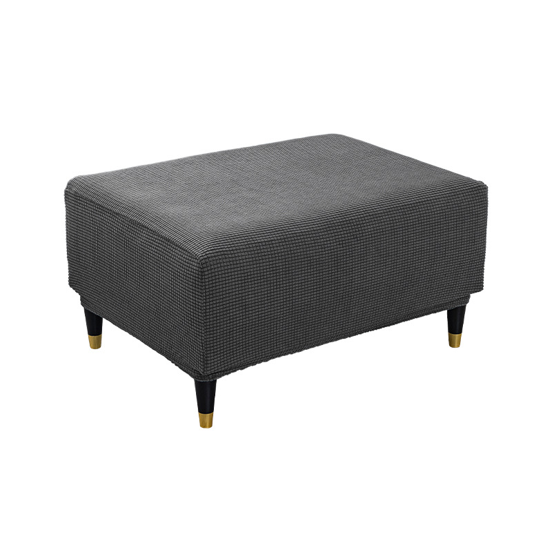 Funda de silla personalizada y funda de pedal para sofá de sala de estar transfronterizo, funda de pedal a cuadros europea y americana, funda de silla de pedal engrosada