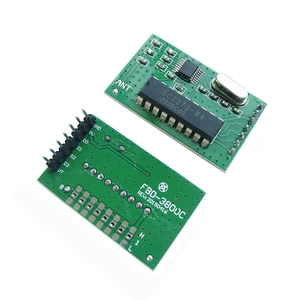 FBD [-3800固定码解码模块 433高灵敏度遥控模块 SYN500抗干扰型M4]
