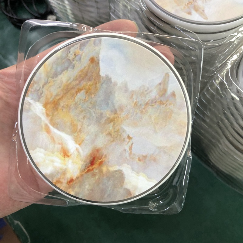 New marble creative charger ABS plastic compatible mobile phone with wireless function universal_voghion.com