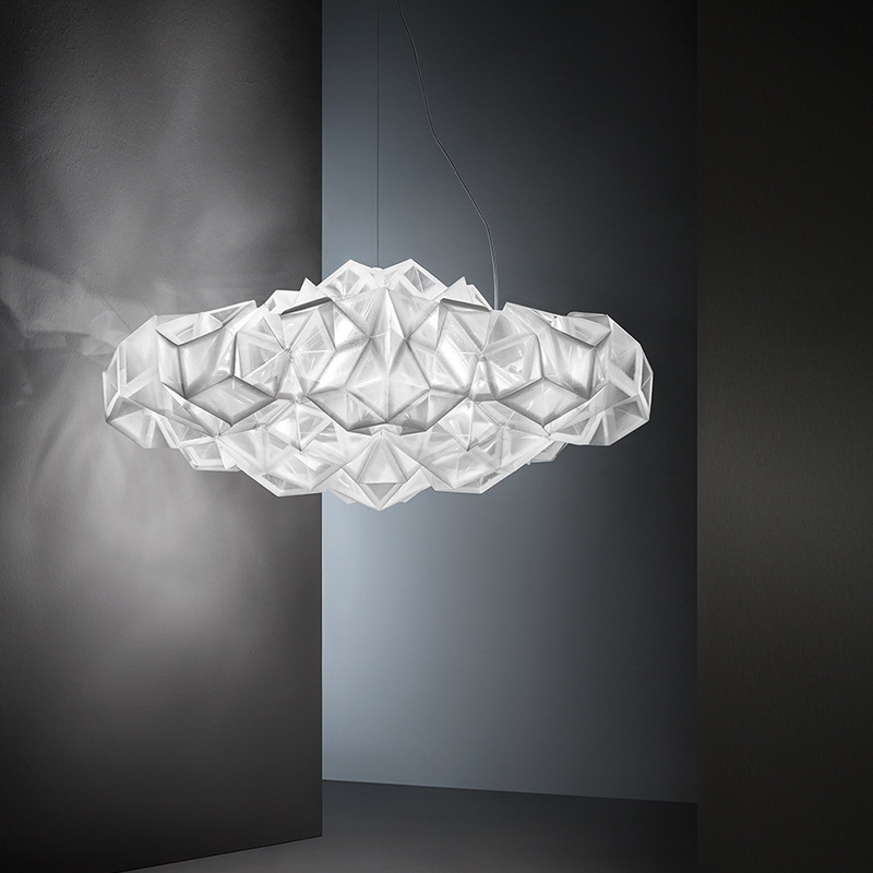 Italian Drusa Post-modern Simple Stylish Scandinavian House Living Room Bedroom Study Restaurant led Cloud Chandelier