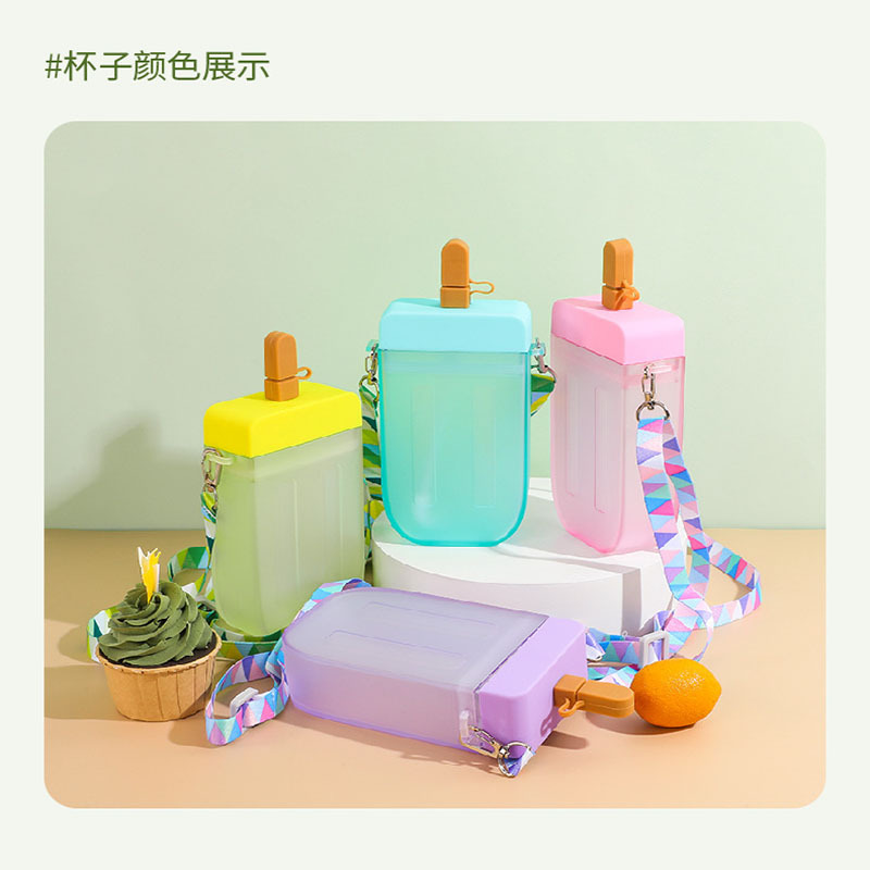 YaFichi helado taza de jugo regalo personalizado estándar europeo OEM fábrica de taza de agua de plástico rojo al por mayor