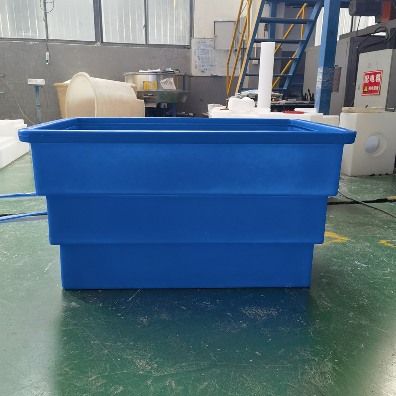 塑料洗涤布草车酒店手推不锈钢底座运输车500L滚塑洗地机异形