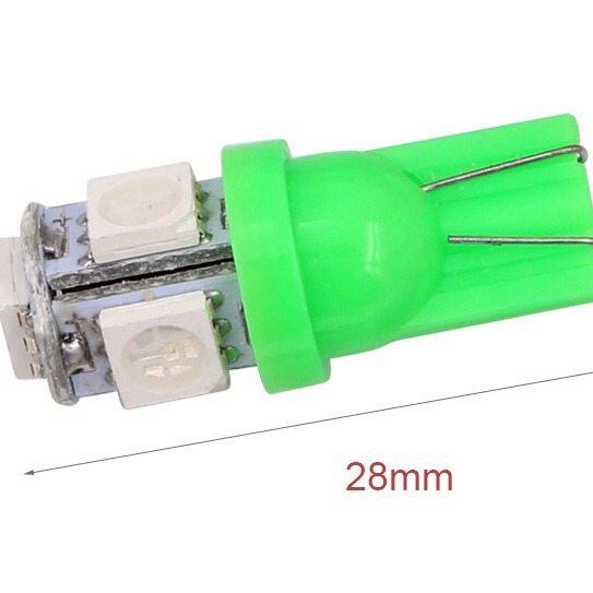 Car light bulb T10 5050 5smd 5W5 shows wide light license plate lamp…