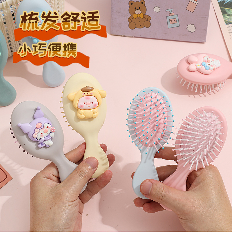 Korean version of air cushion combs cute cartoon piglets combing…