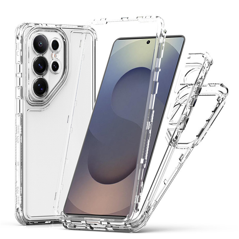 Suitable for Samsung A57 5g Mobile Phone Case S26Ultra New Anti-Fall Dazzling Three-In-One Mobile Phone Case in Stock and Hot-Selling Suitable for Samsung A57 5g Mobile Phone Case S26Ultra New Anti-Fall Dazzling Three-In-One Mobile Phone Case in Stock and Hot-Selling