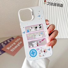 艾依思银星适用oppoa6pro手机壳findx8s电镀按键reno14小清新imd