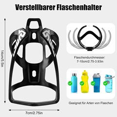 Bicycle water bottle rack road bike mountain bike plastic water cup rack cycling dead bike equipment accessories screws