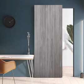 网红隐形无框幽灵门谷仓门卧室隐形免漆环保木门房间门悬浮移门