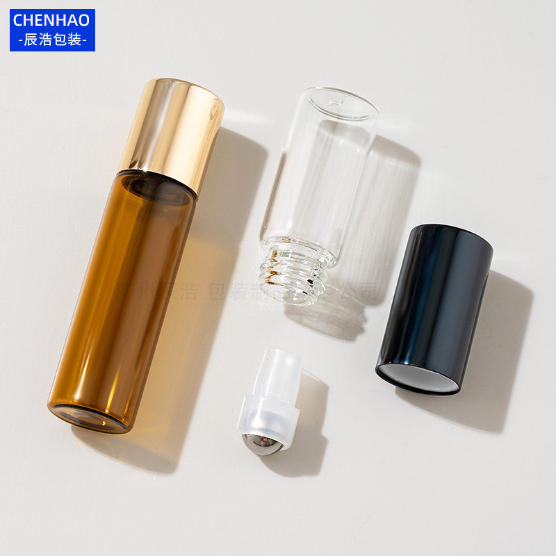 香水走珠瓶1ml-10ml精油滚珠瓶 3ml小样玻璃分装瓶 5ml精油瓶|undefined
