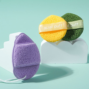 Ermu Facial Cleansing Sponge Facial Cleansing Gloveboard Deep Cleansing Face Rubbing Face Mud Mask Cleaning Artifact Water Drop Silk