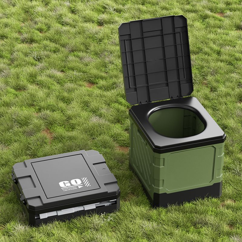 Viaje al aire libre acampado inodoro portátil inodoro de emergencia urinar inodoro plegable antiodor