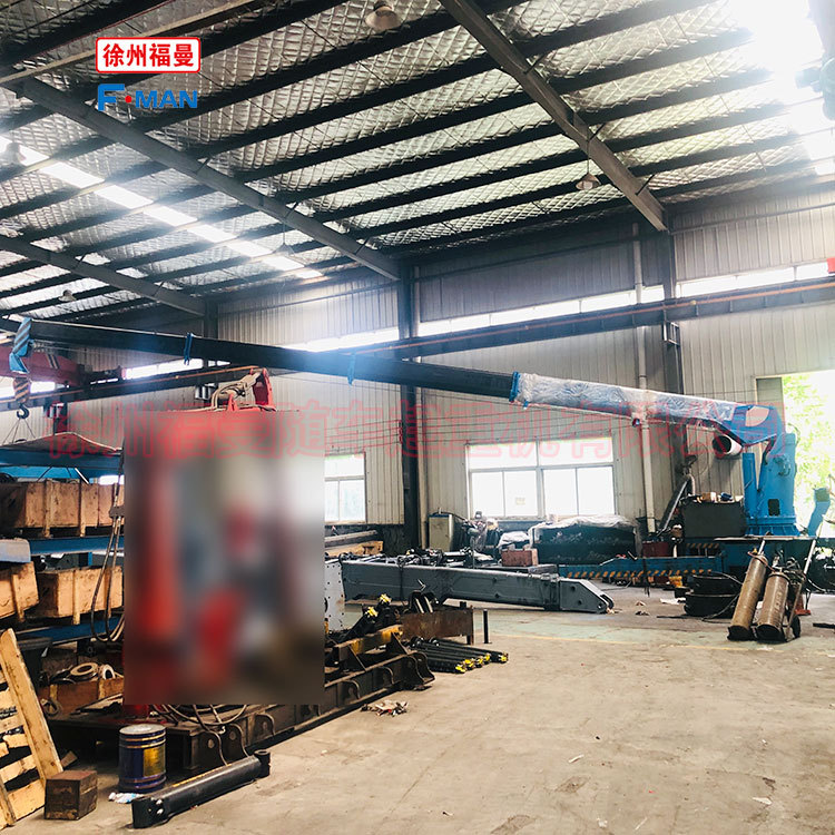 船用液压直臂伸缩吊360°回转起重机 船舶码头使用吊车克令吊