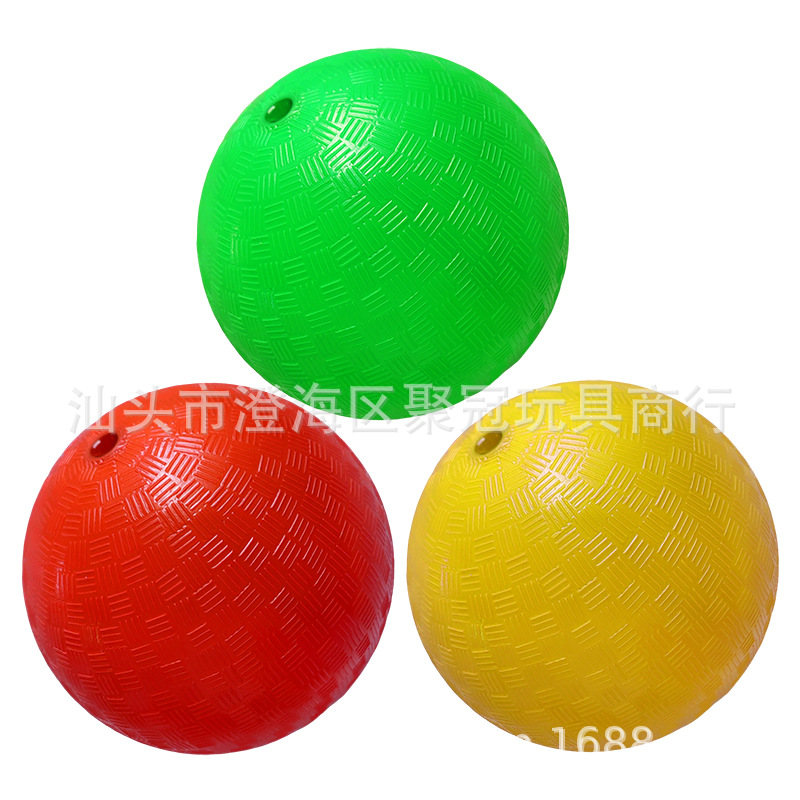 Children's Grass Ball Inflatable Toy Ball Outdoor Beach Grass Exercise Pvc Ball 6inch Slap Ball Toy Elastic Leather Ball