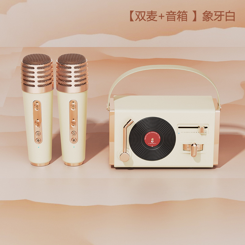 C220レトロbluetoothスピーカー多機能小型レコード機携帯電話パソコンデスクトップ小型音響ミニ新製品|undefined
