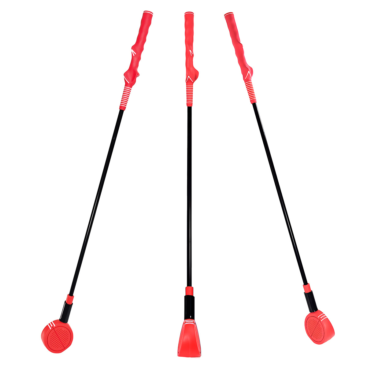 Golf swing palo entrenador de corte de varilla N ° 1 de madera de doble uso entrenador interior práctica novato equipo de calentamiento palo