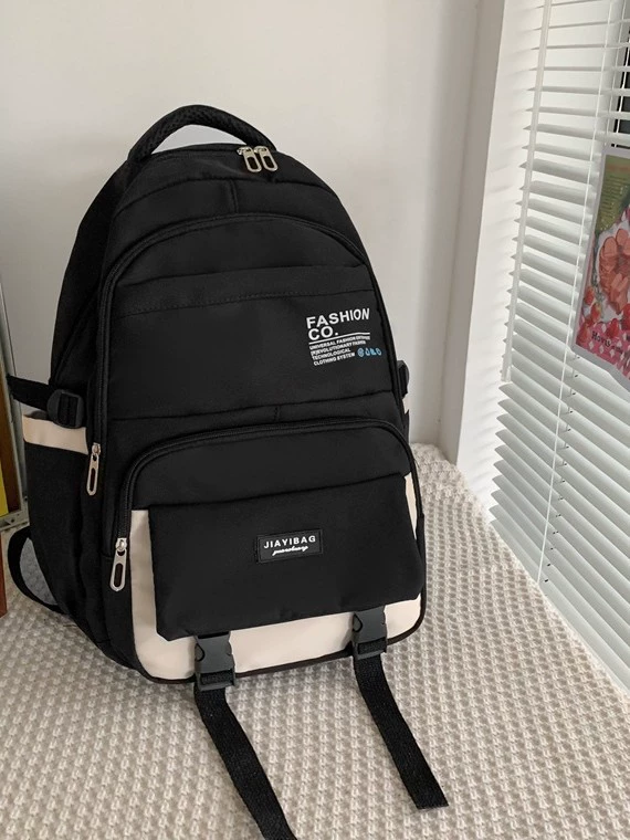 Fashionable ultra light capacious trend universal backpack for leisure for traveling, city style, Korean style
