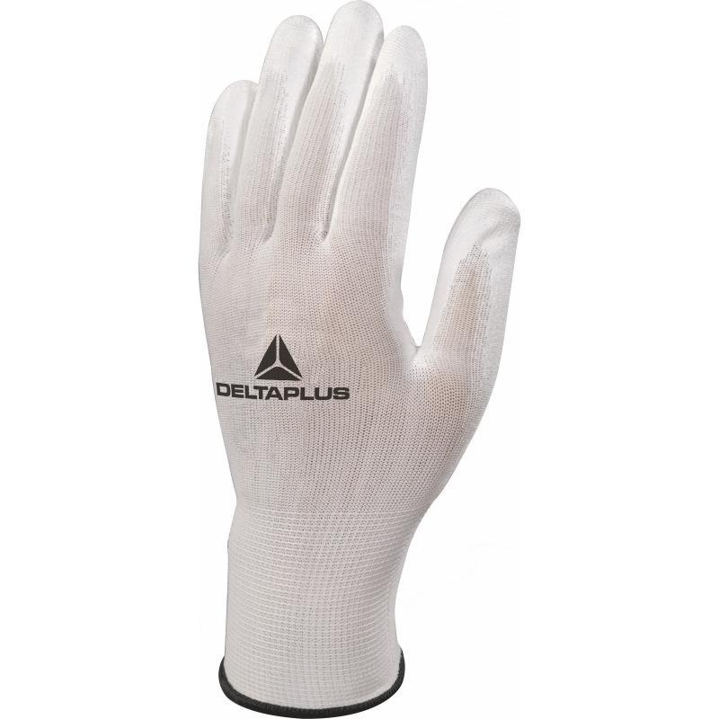 Delta 201702 sin silicona PU guantes de maniobra fina protección laboral guantes de tejido de nylon ensamblaje mecánico