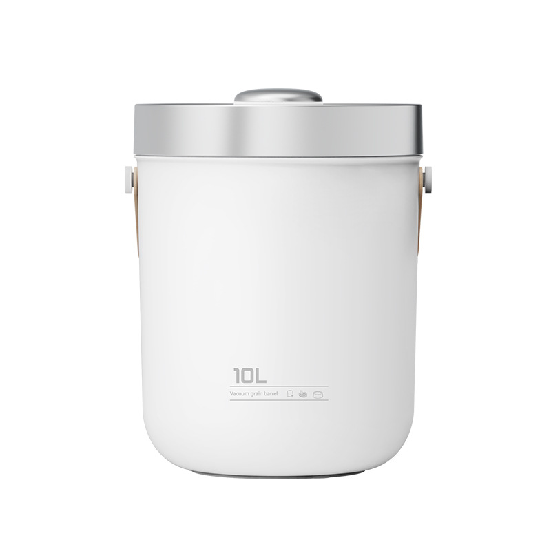 Pet vacuum food storage bucket household coffee bean mung bean rice crispy bucket dog food cat food storage bucket fresh sealing