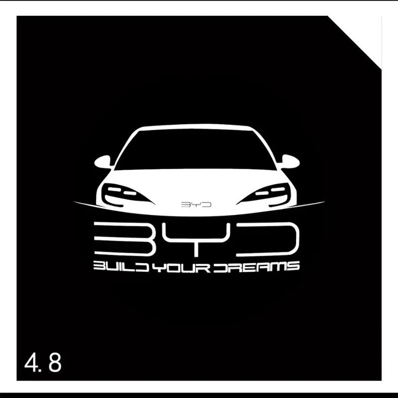 Aplicable a BYD Han lámpara de bienvenida HanEV / DM / DMI / DMP / Han lámpara de proyección vidrio no se desvanece bienvenida