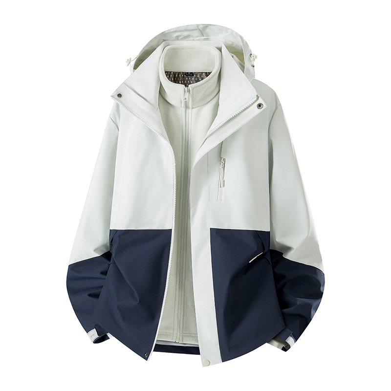 2026 chaqueta de asalto al aire libre 3 - en - 1 hombre y mujer chaqueta deportiva de capa suave chaqueta de montaña chaqueta impermeable
