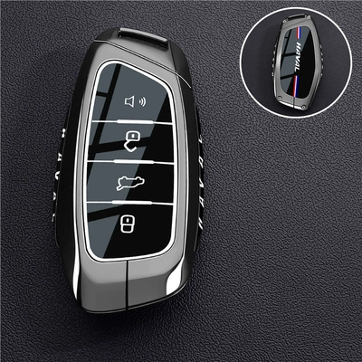 Dog Xiaolong Buckle Shell, Car key bag - vinyl-haval-b-model-piano-blackone-key-shell