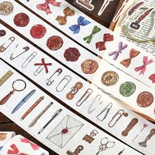 infeelme胶带 记忆归档系列 复古模切手帐装饰素材循环贴 4款