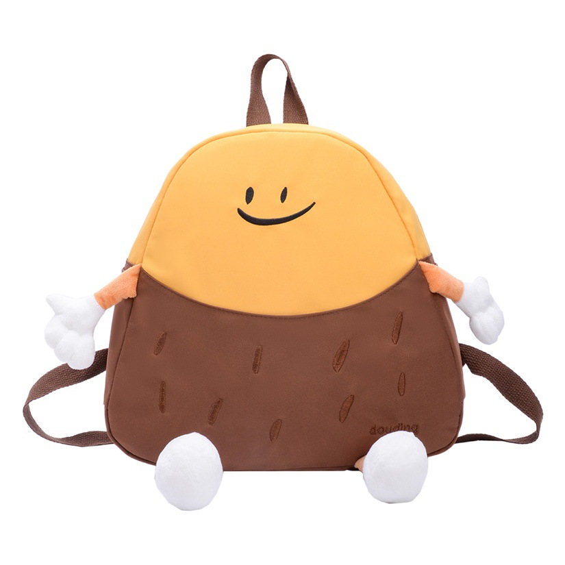Mochila escolar para niños kindergarten bebé niños y niñas lindo feo lindo mochila de reducción de carga ligera mochila de dibujos animados