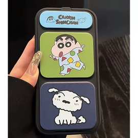 ins翻盖折叠支架适用苹果13/14iphone16pro支持定制图片定制款