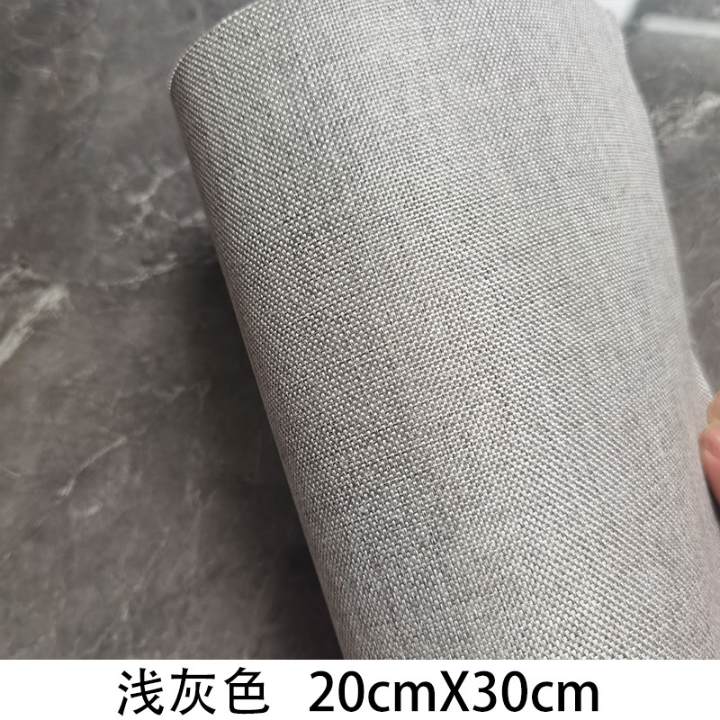 En stock al por mayor de imitación de lino pegatinas autoadhesivas tela sofá parche Reparación de algodón cortina de lino mantel rasgado parche