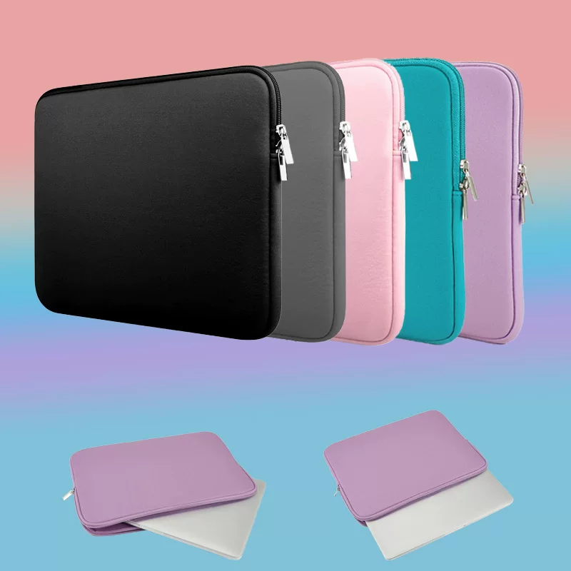 Сумка-чехол для ноутбука (Apple Huawei Asus) 13–17 дюймов, набивной защитный чехол, легкий 0.096 кг