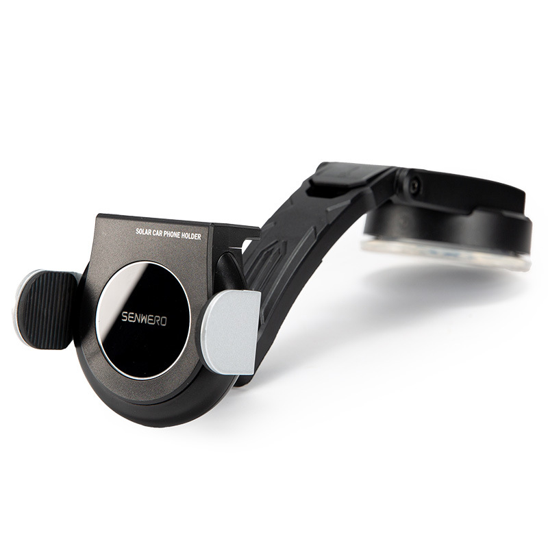 Solar Electric Waterfall: SENWERO Car phone holder - silver