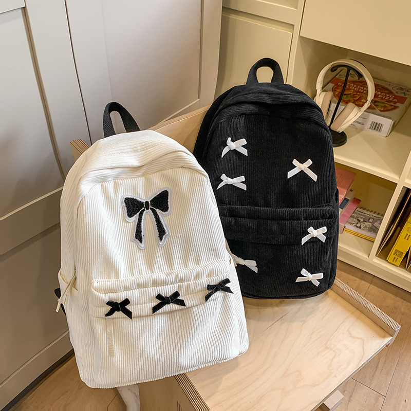 El Departamento japonés INS mochilas de lazo de chicas de alto valor facial versión coreana de mochilas de estudiantes universitarios perezosos mochilas de estudiantes de secundaria mochilas de hombro