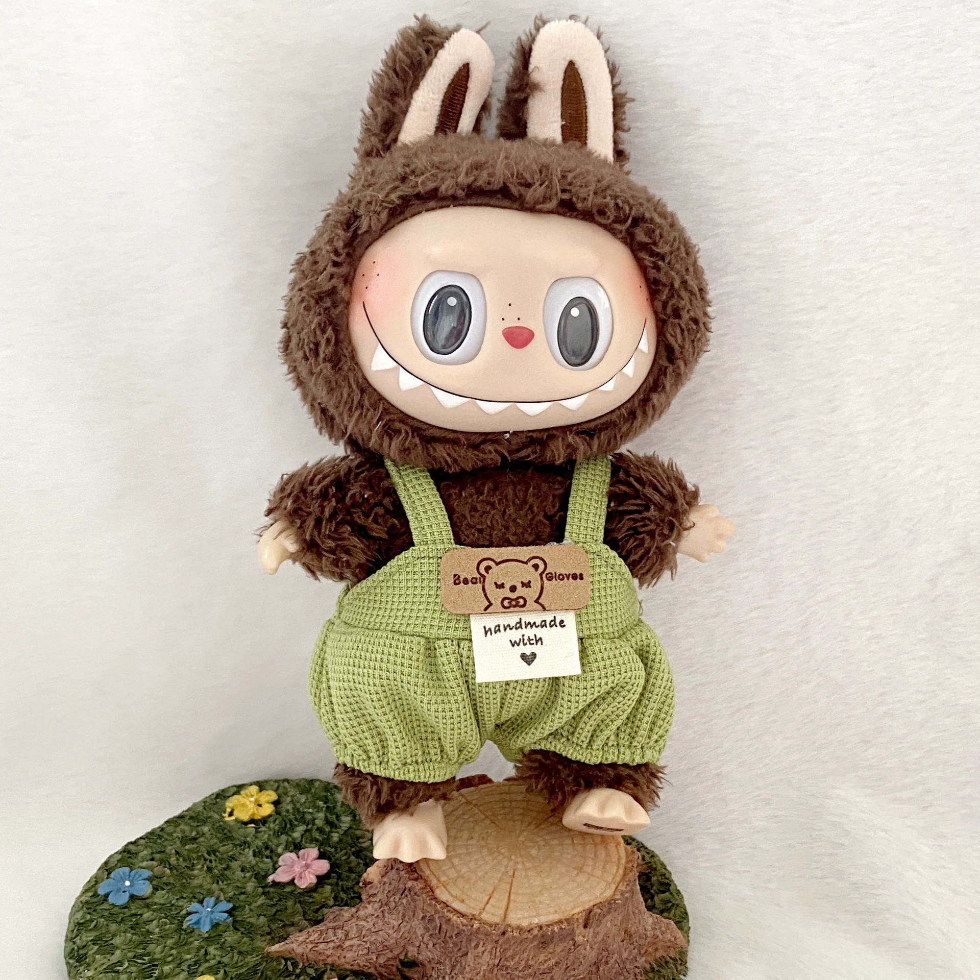 Doll plastic, overall for dressing up, second generation, children's clothing