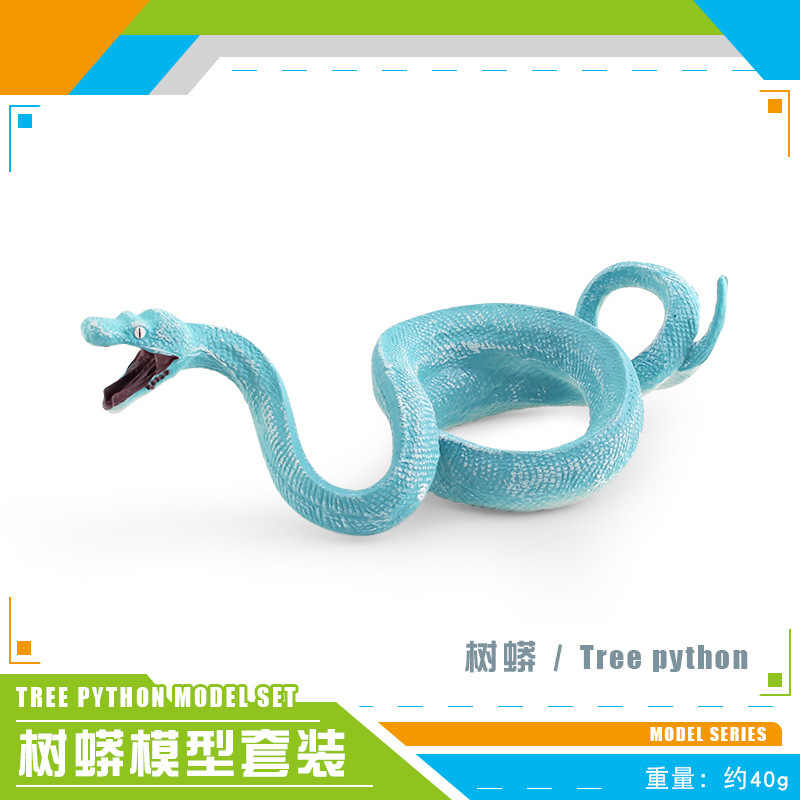 Reptiles de simulación Sksk serpiente pitón modelo de niños cognición oro gigante pitón decoración juguetes