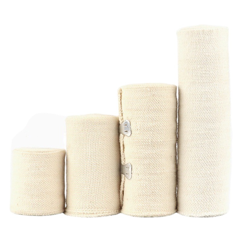 Venta caliente de fábrica vendaje elástico liso spandex vendaje elástico blanco natural 80g/metro cuadrado entrenamiento deportivo cinturón de unión