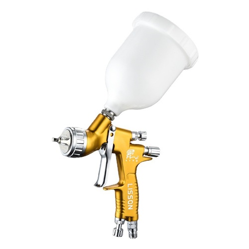Manufacturer Lisen GTI car sheet metal topcoat paint spray gun high atomization HVLP high-end pneumatic spray gun
