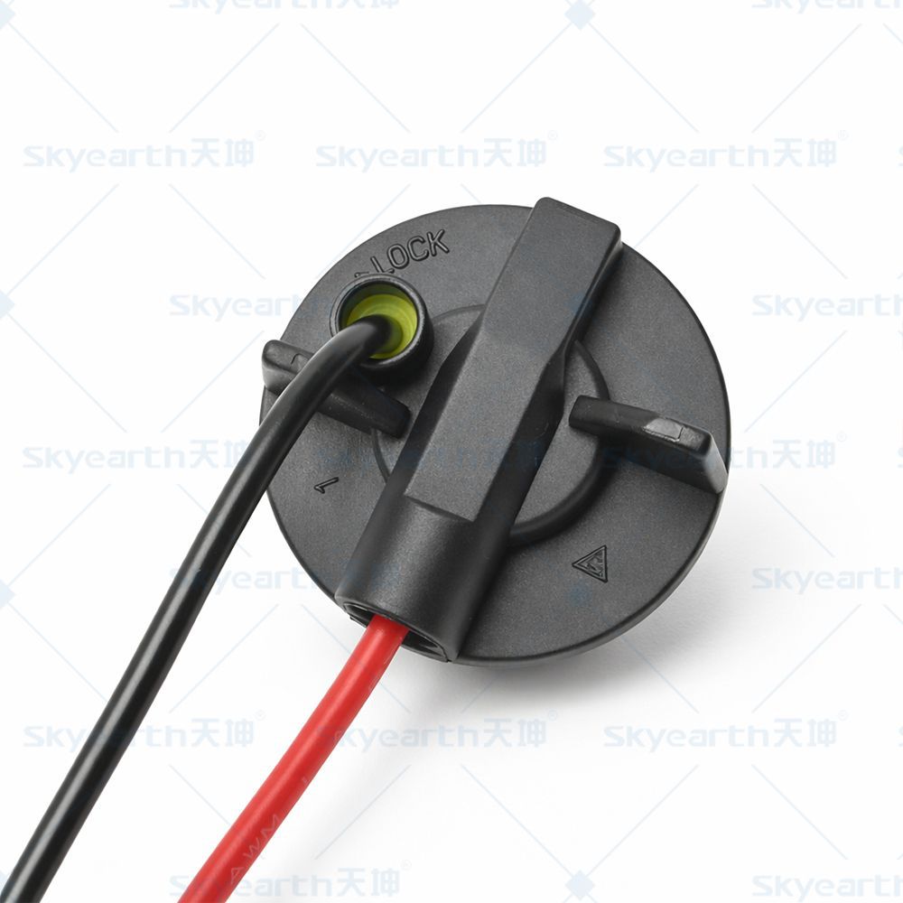 Lámpara de dirección LED enchufe accesorios del coche BAU15S/1156 solo pie plano pendiente 150 ° socket conector de alambre